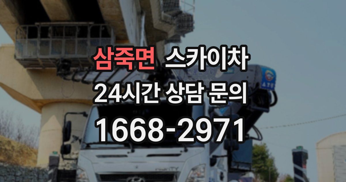 삼죽면 스카이차