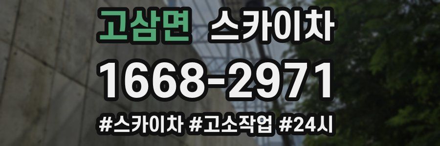 고삼면 스카이차