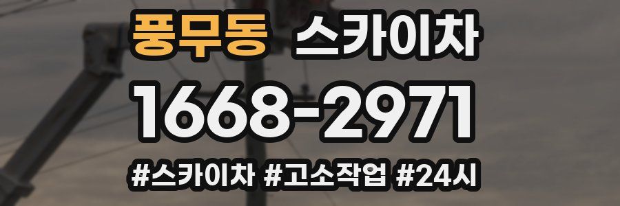 풍무동 스카이차