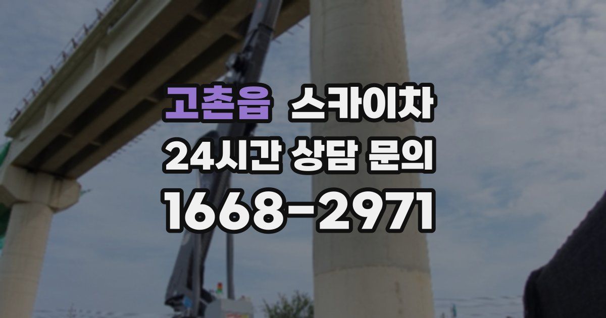 고촌읍 스카이차