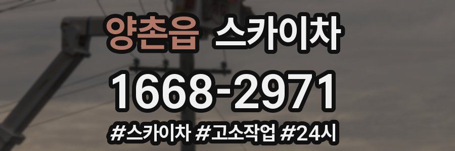 양촌읍 스카이차