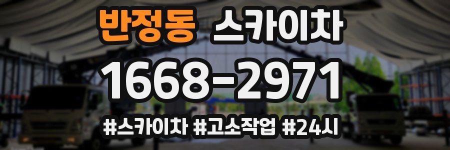 반정동 스카이차