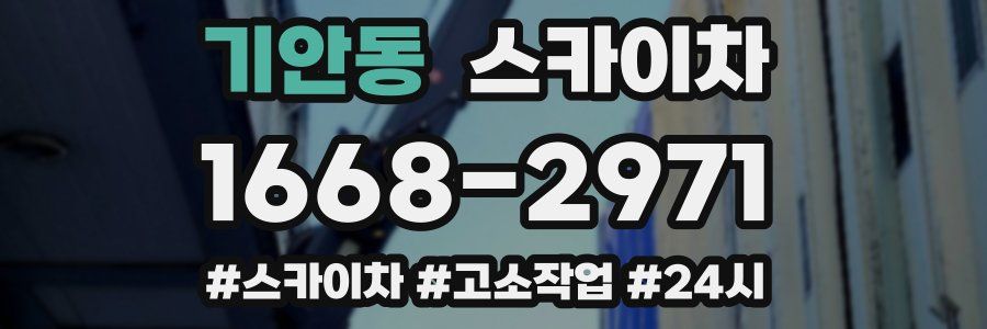 기안동 스카이차