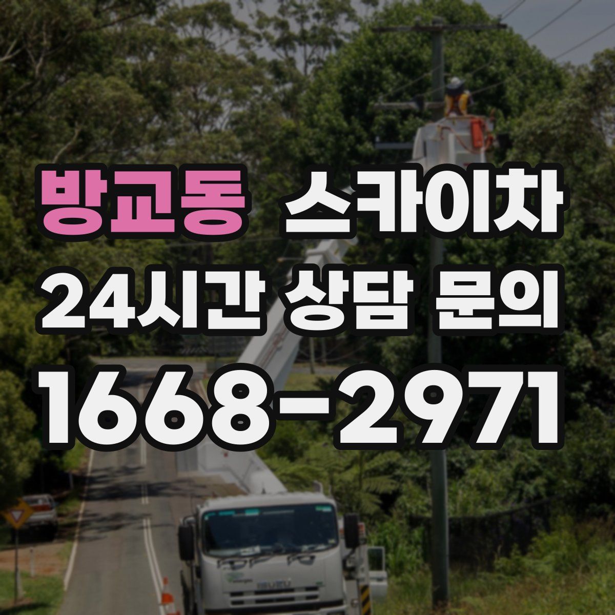 방교동 스카이차