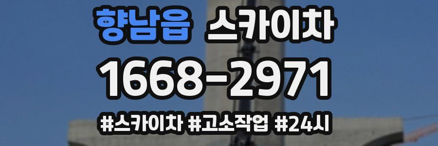 향남읍 스카이차