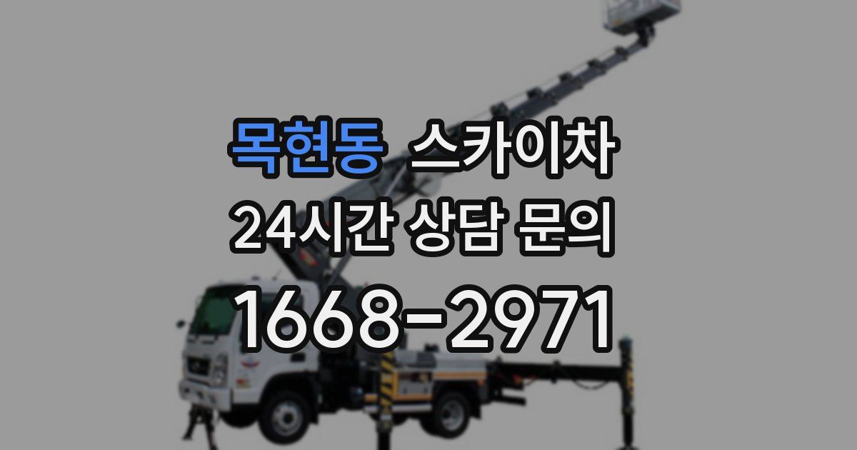 목현동 스카이차