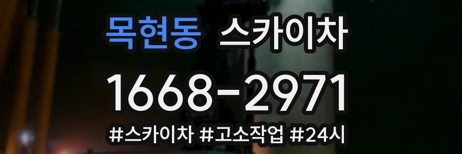 목현동 스카이차