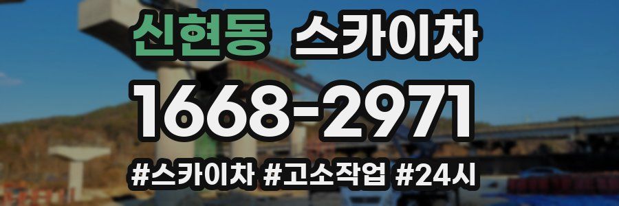 신현동 스카이차