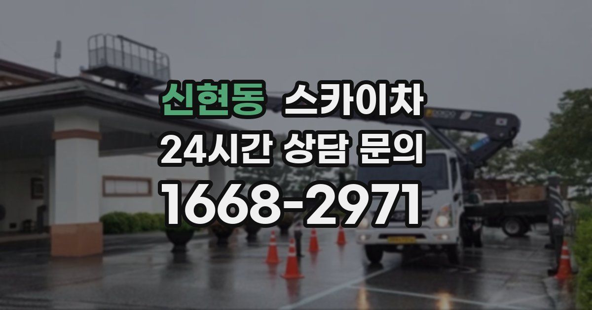 신현동 스카이차