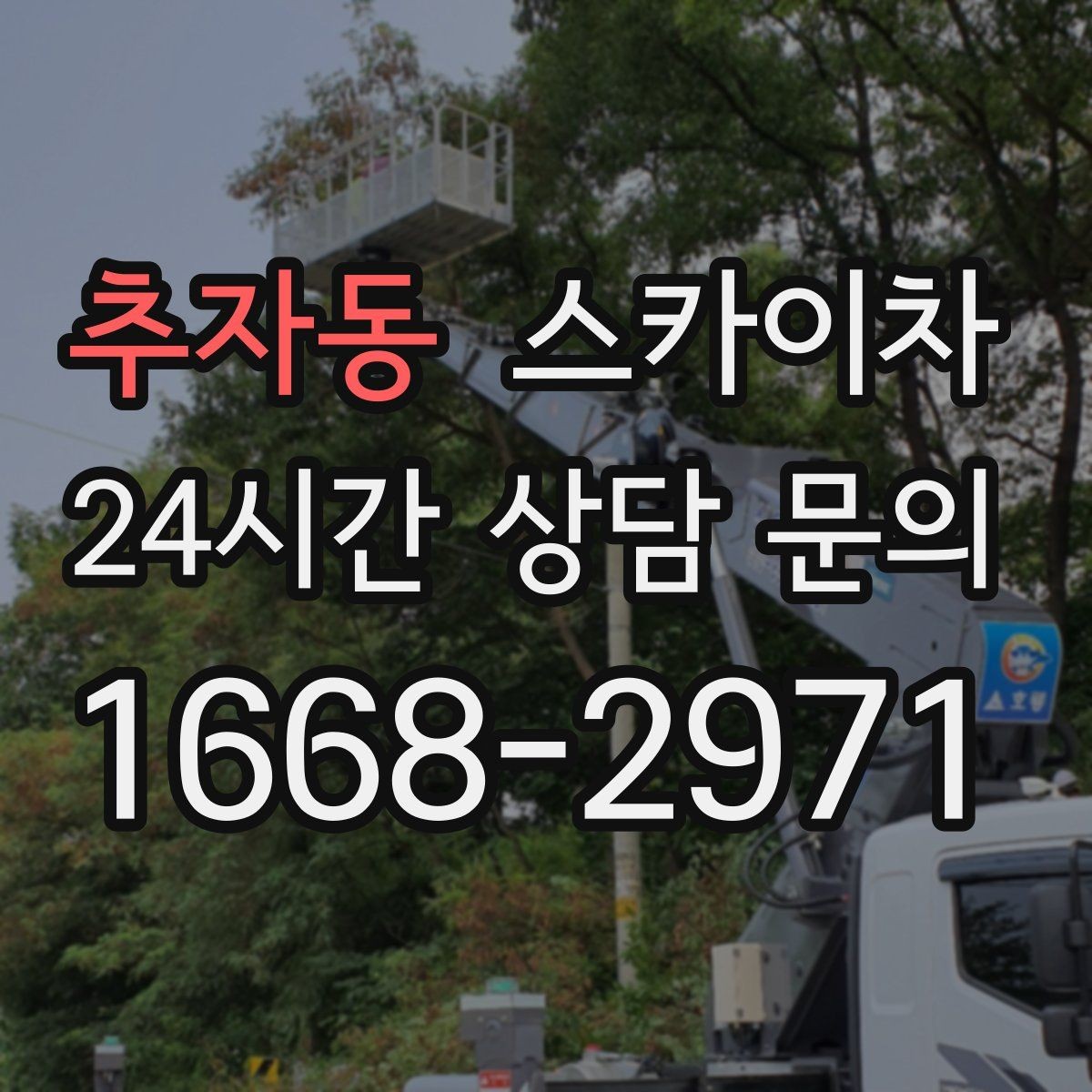 추자동 스카이차 정기 점검으로 고소 작업을 줄이는 방법