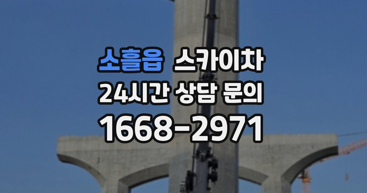 소흘읍 스카이차
