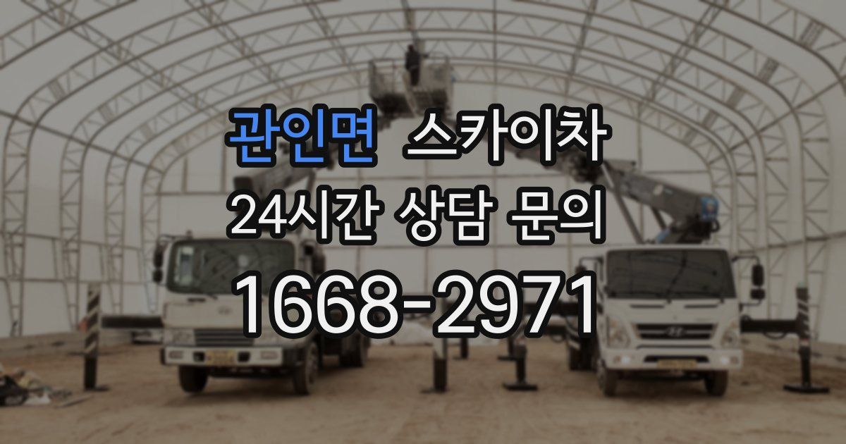 관인면 스카이차