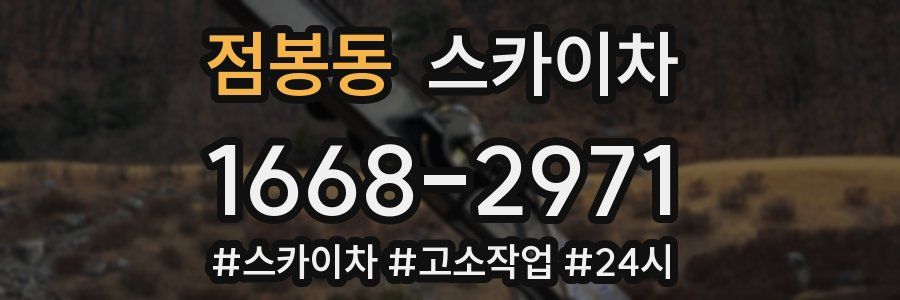 점봉동 스카이차