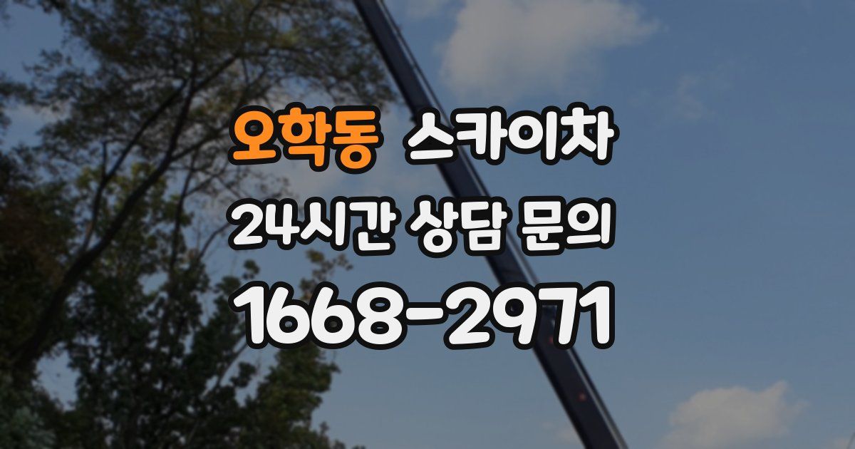 오학동 스카이차