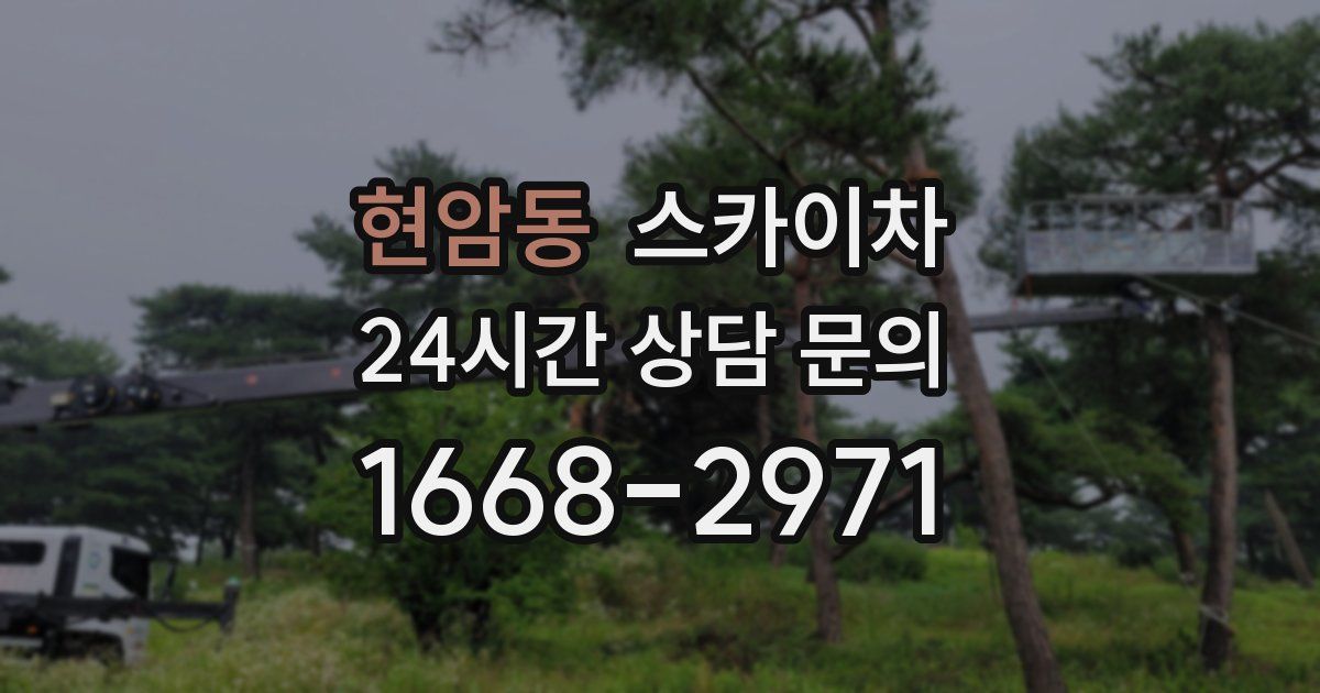 현암동 스카이차