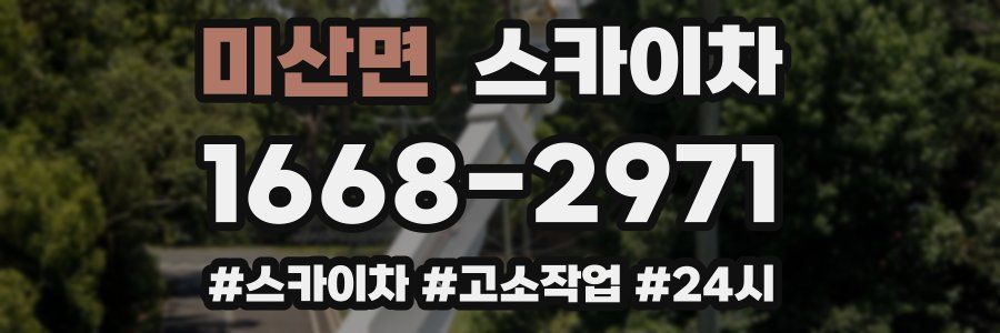 미산면 스카이차