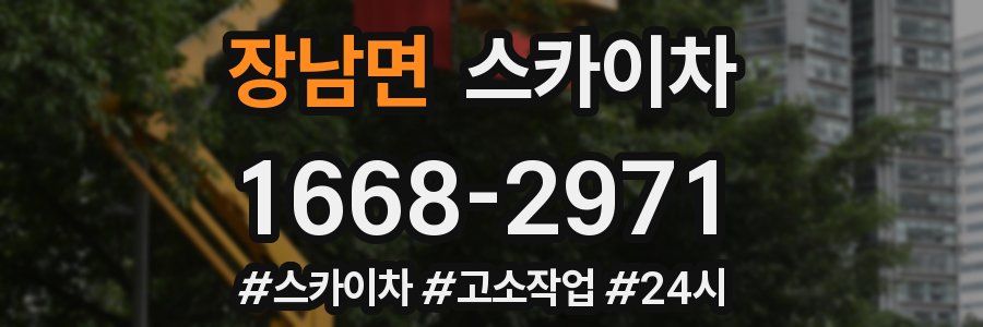 장남면 스카이차