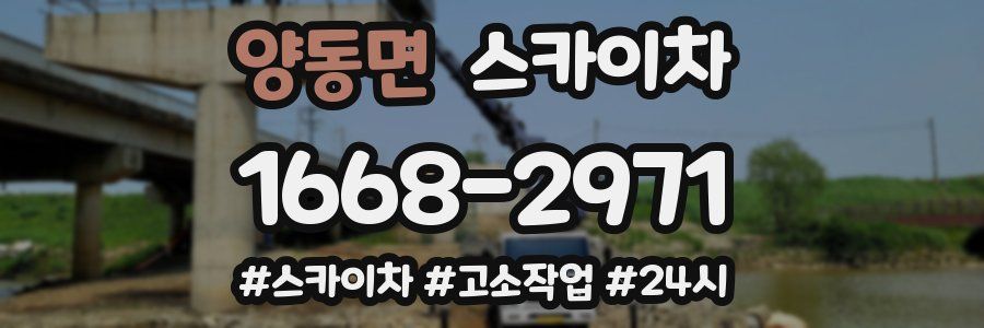 양동면 스카이차