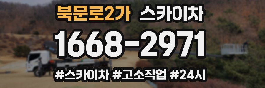 북문로2가 스카이차