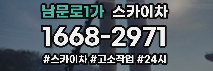 남문로1가 스카이차