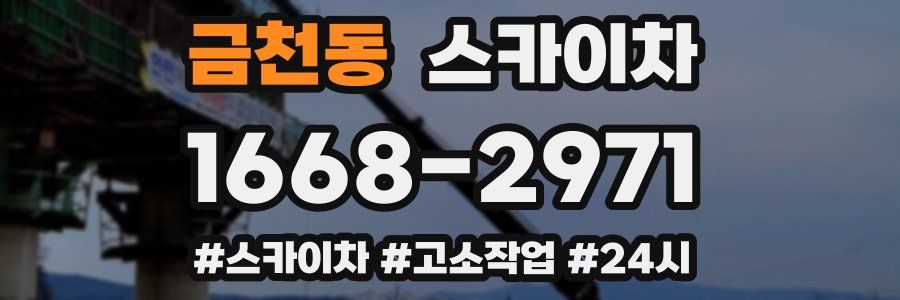 금천동 스카이차