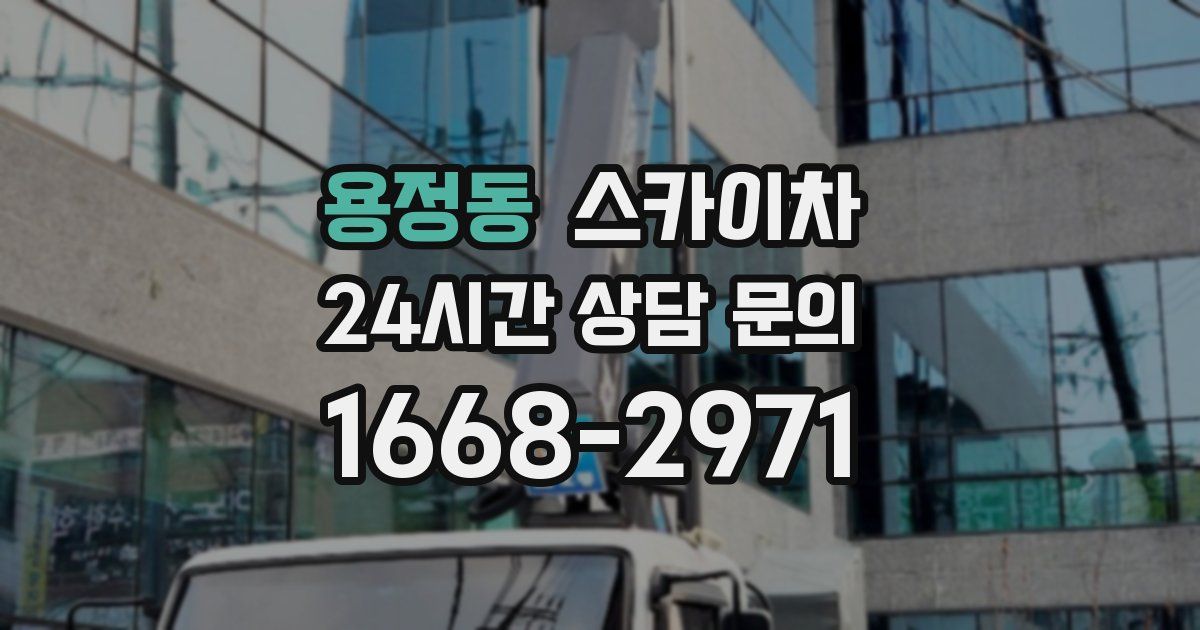 용정동 스카이차