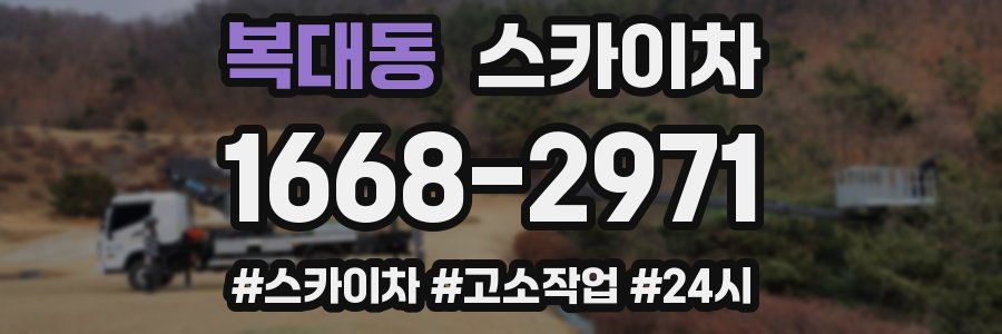 복대동 스카이차