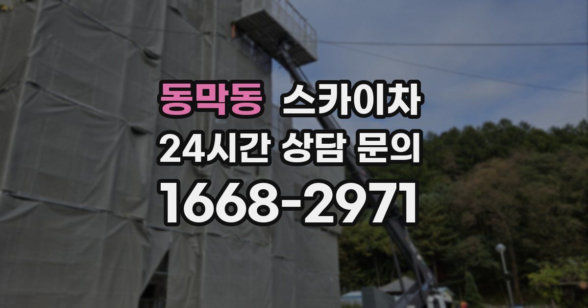 동막동 스카이차