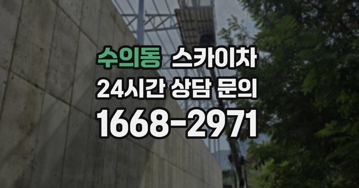 수의동 스카이차