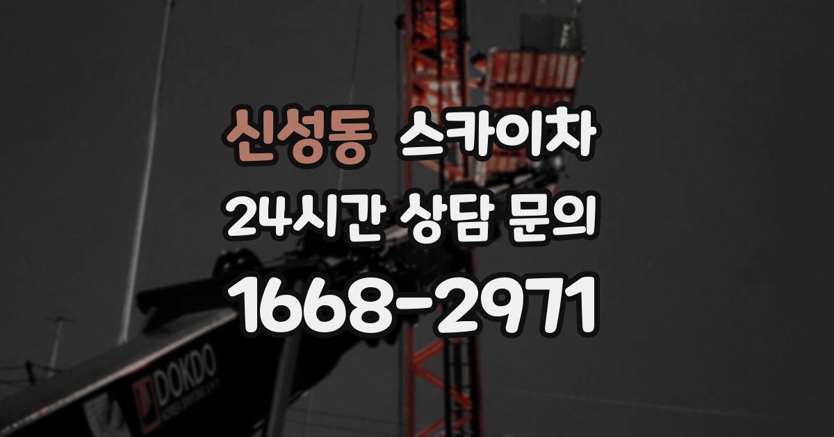 신성동 스카이차