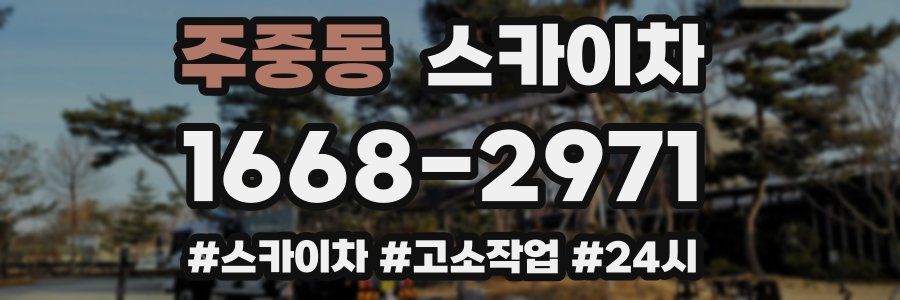 주중동 스카이차