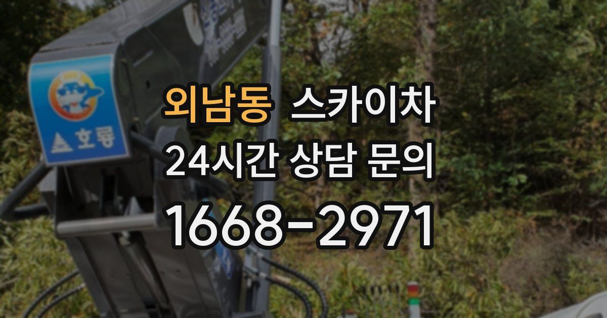 외남동 스카이차