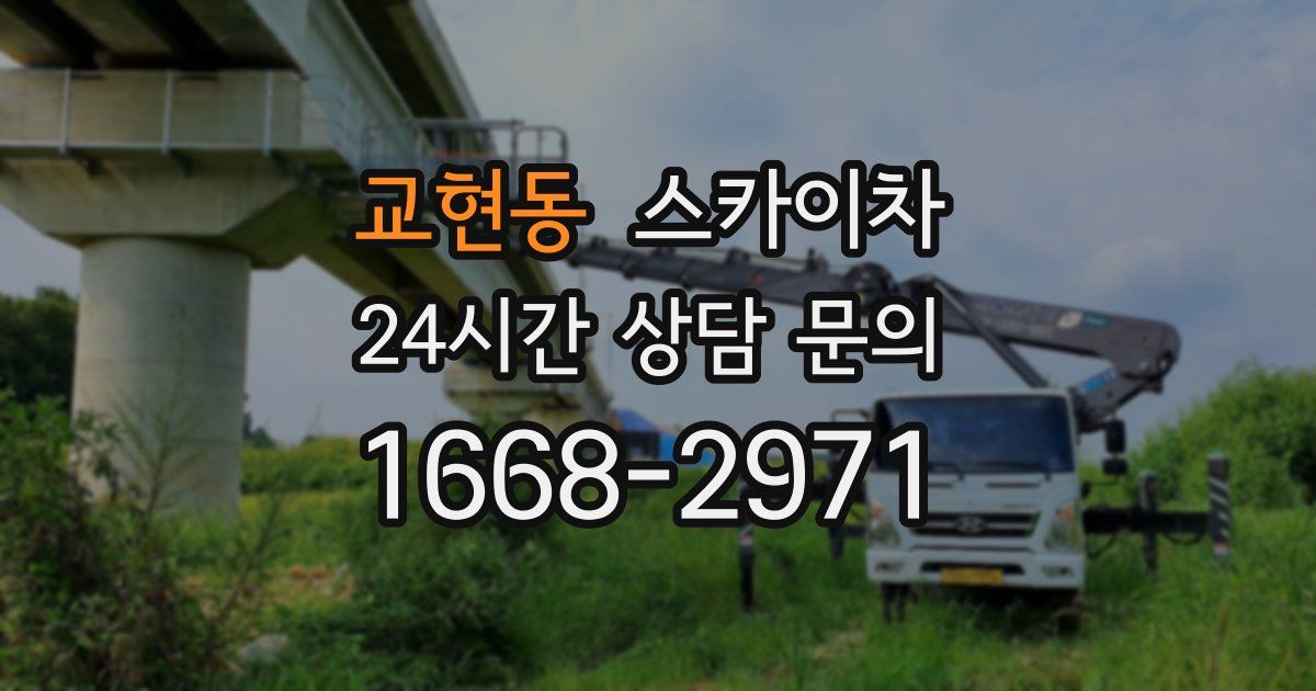 교현동 스카이차