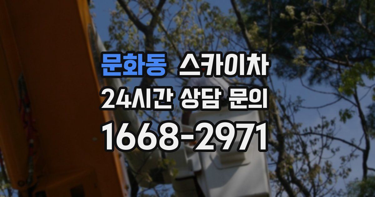 문화동 스카이차