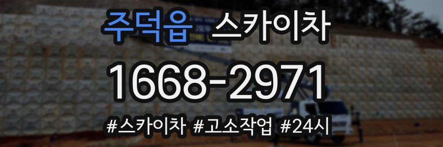 주덕읍 스카이차