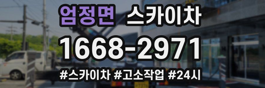 엄정면 스카이차