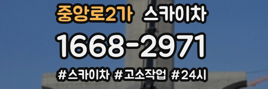중앙로2가 스카이차