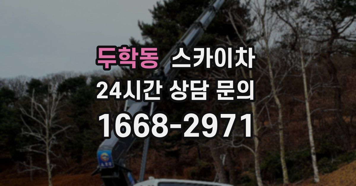 두학동 스카이차