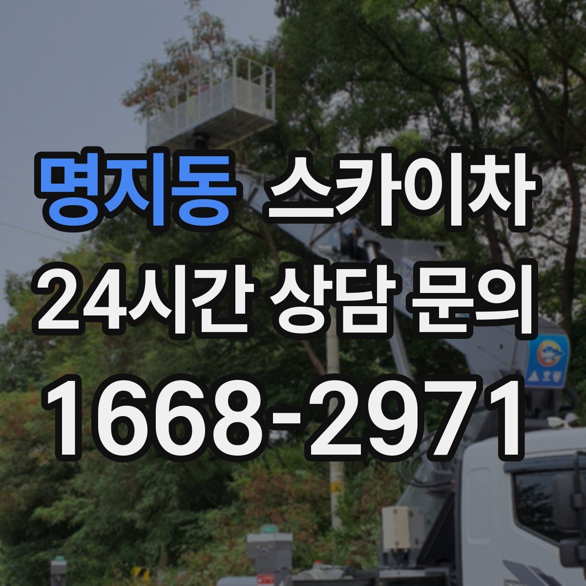 명지동 스카이차