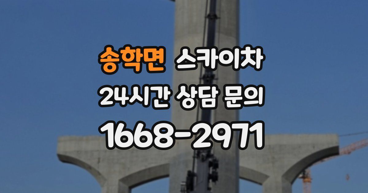 송학면 스카이차