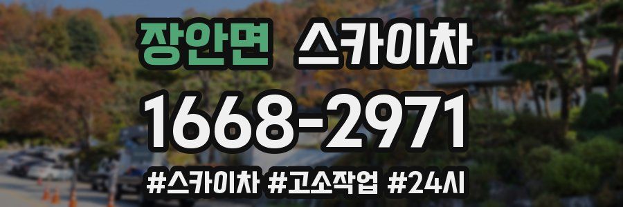 장안면 스카이차