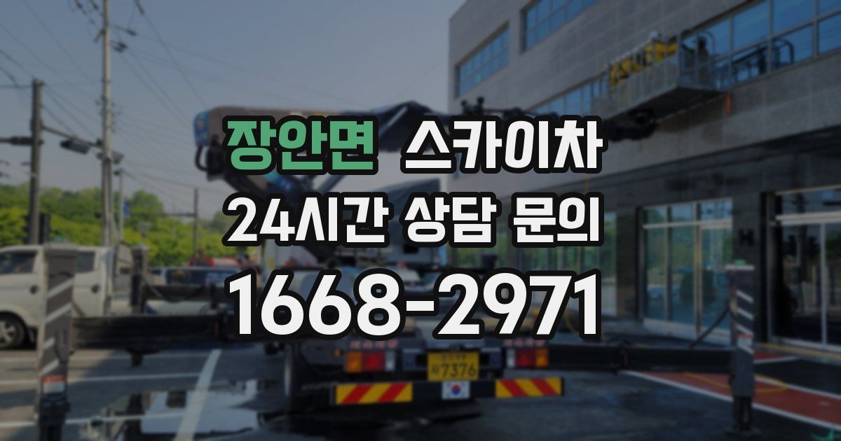 장안면 스카이차