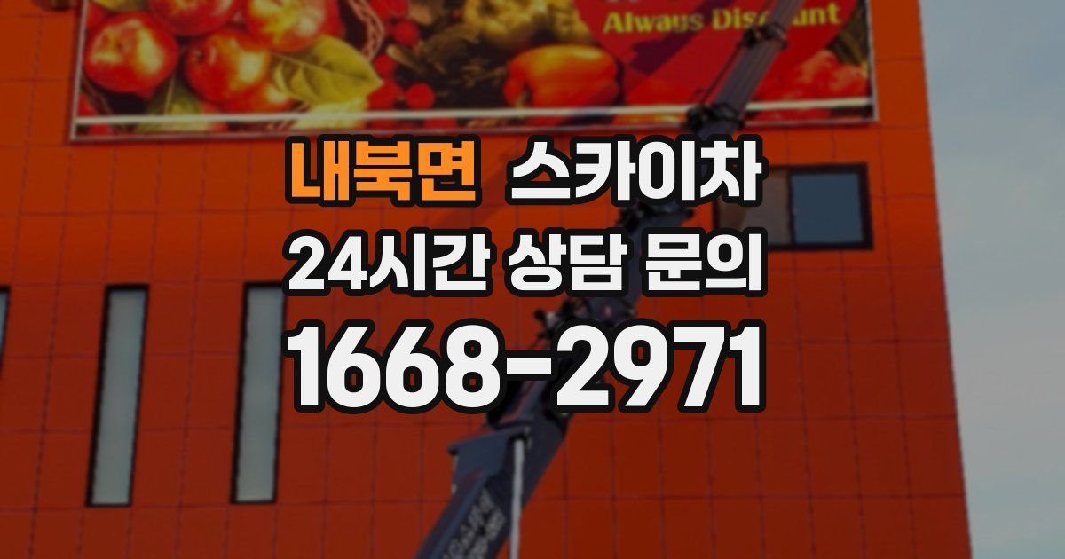 내북면 스카이차