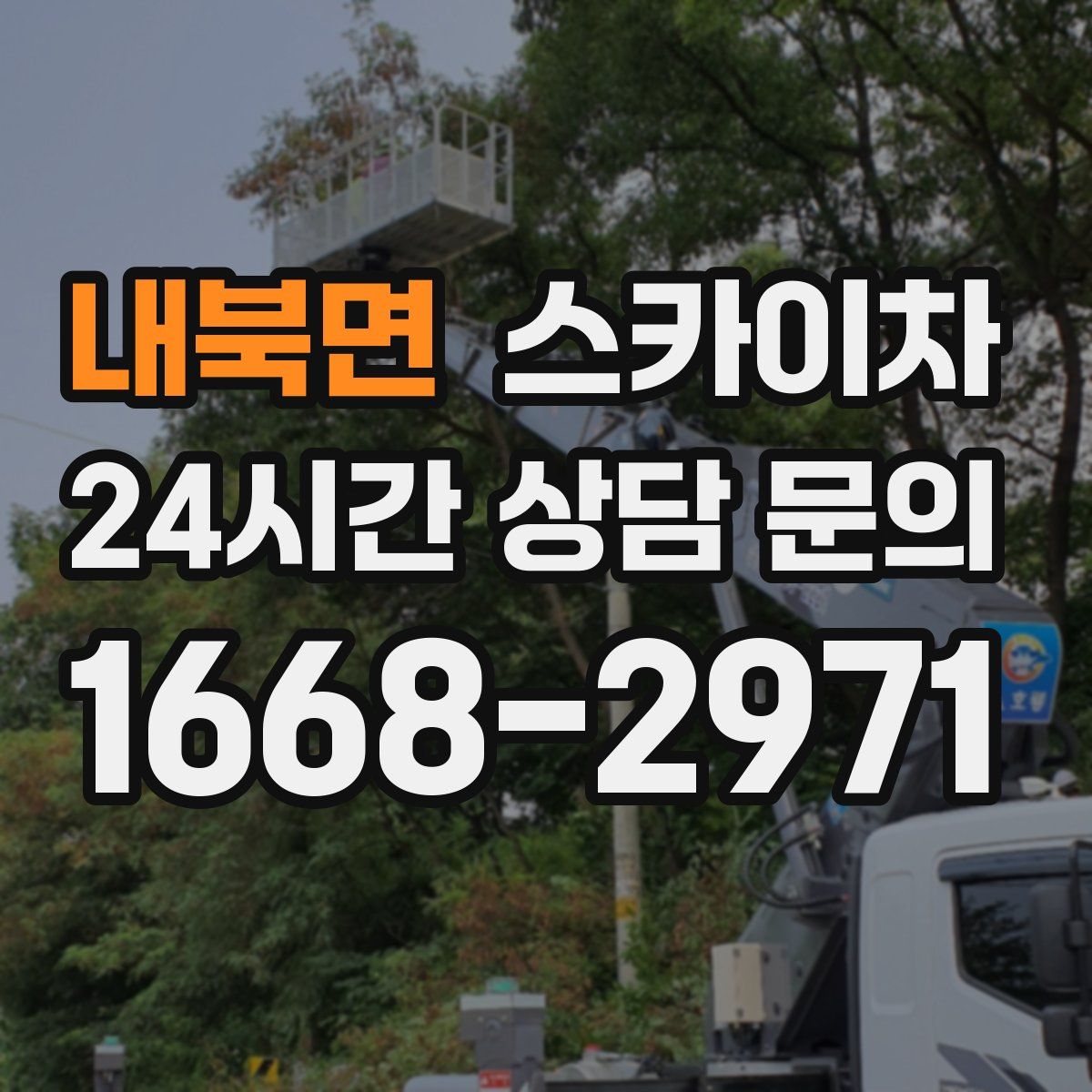 내북면 스카이차