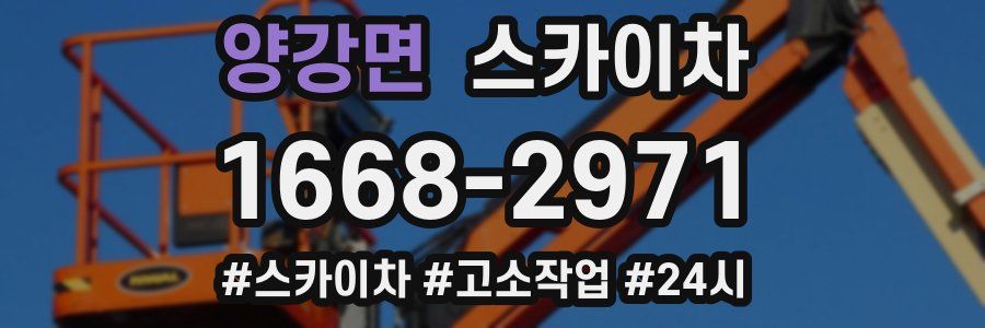 양강면 스카이차