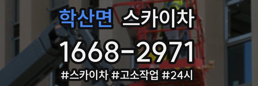 학산면 스카이차