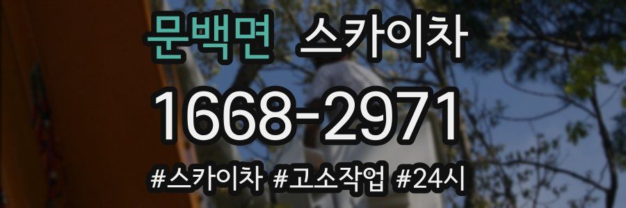 문백면 스카이차