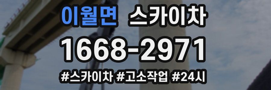 이월면 스카이차