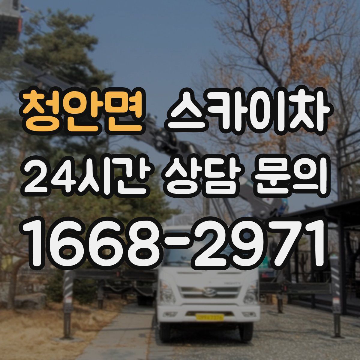 청안면 스카이차