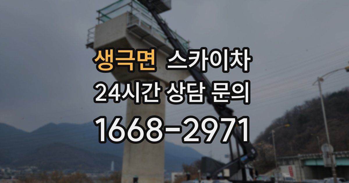 생극면 스카이차